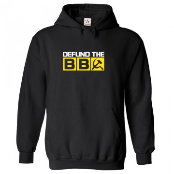 Defund the BBC Classic Unisex Kids and Adults Political Communism Pullover Hoodie
